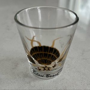 Biloxi Beach Shot Glass Souvenir Mississippi Vintage 1997 NWT